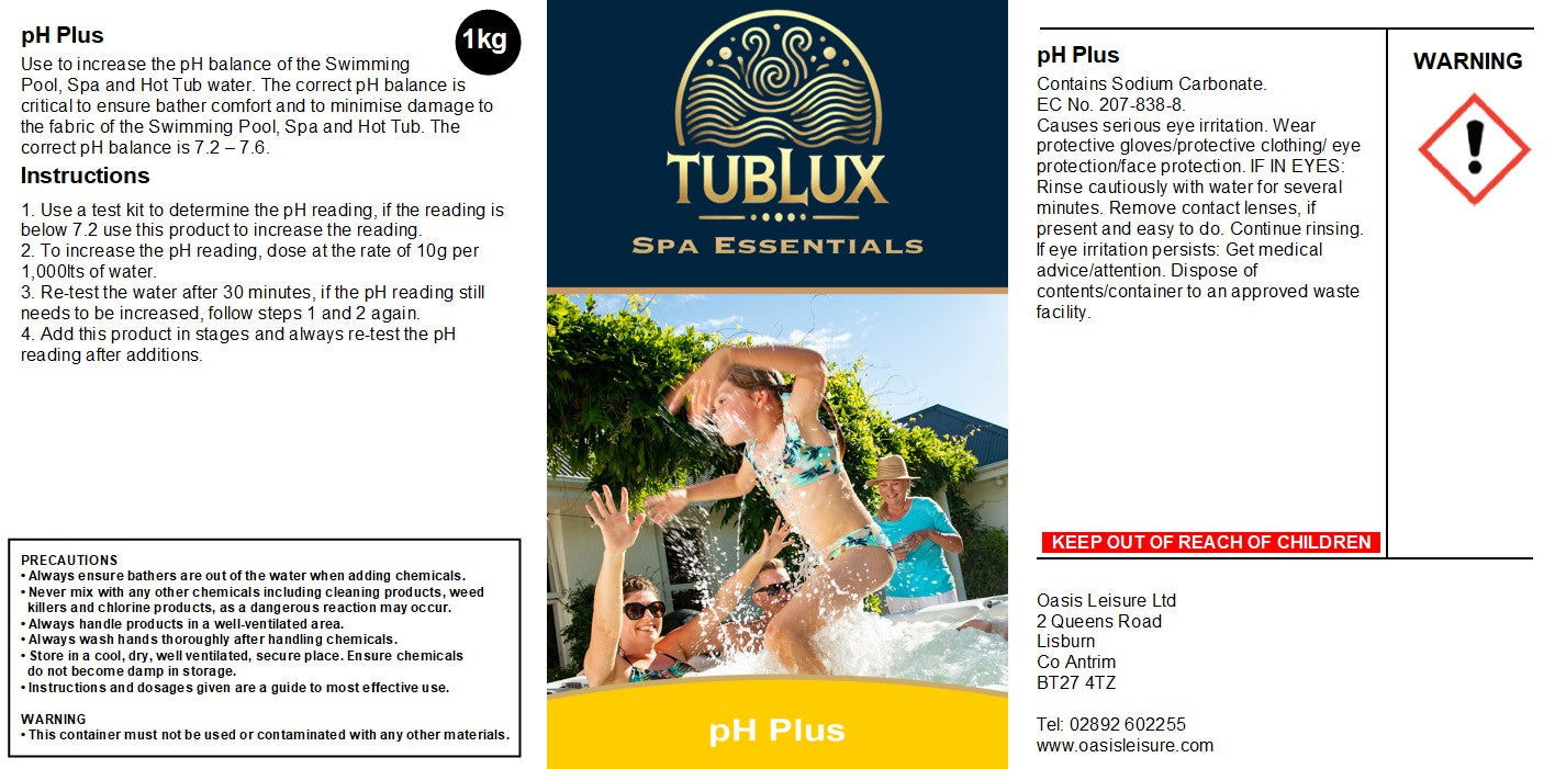 1kg TubLux PH Increaser